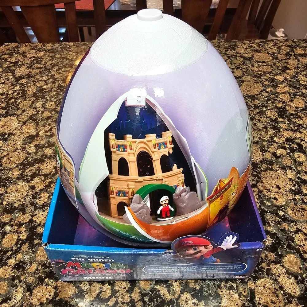 Super Mario Galaxy Movie Yoshi Egg Playset 9